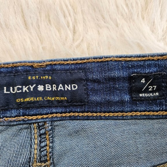 Lucky Brank Women's Blue Ava Skinny Denim Jeans Size 4/27 - Picture 8 of 12